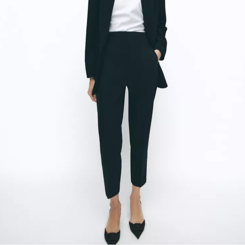 ZARA Pants with High Waist, Size S